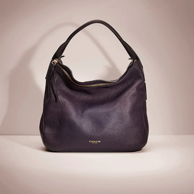 Coach Restored Bleecker Sullivan Hobo In Silver/black