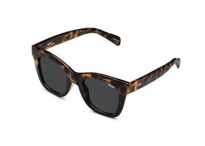 Shop Quay After Hours Rx In Tortoise Black,smoke Rx