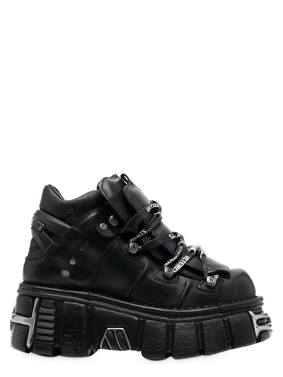 Shop Vetements Women's Sneakers -  - In Black Leather