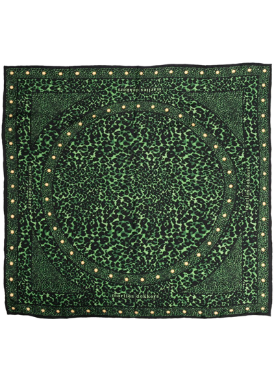 Marlies Dekkers Rhapsody Leopard-print Scarf In Black