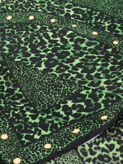 Shop Marlies Dekkers Rhapsody Leopard-print Scarf In Black