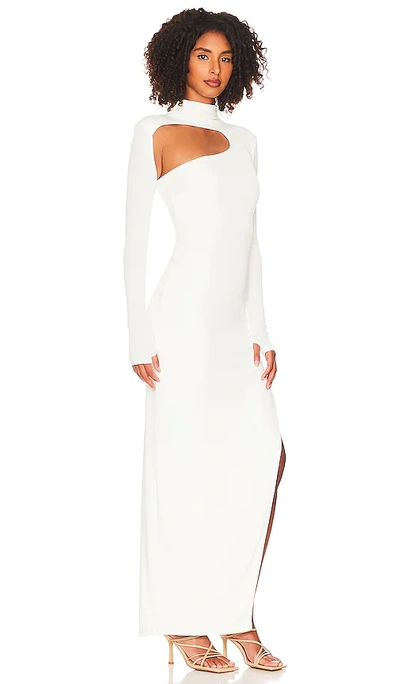 Shop Not Yours To Keep Suzie Maxi Dress In Ivory