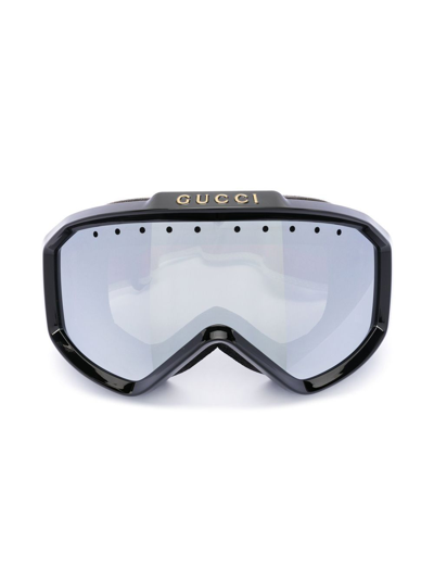 Gucci - Sunglasses - Ski Goggles - Black Silver - Gucci Eyewear - Avvenice