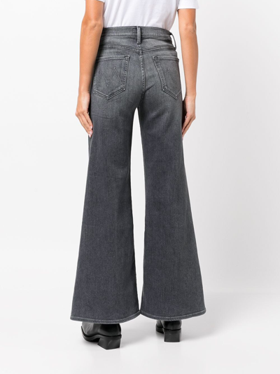 Shop Mother The Tomcat Roller Jeans In Grau