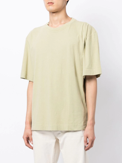 Shop Margaret Howell Simple Jersey T-shirt In Green
