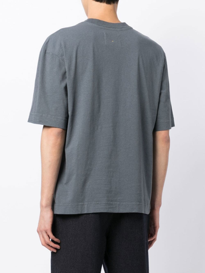 Shop Margaret Howell Simple Jersey T-shirt In Blue