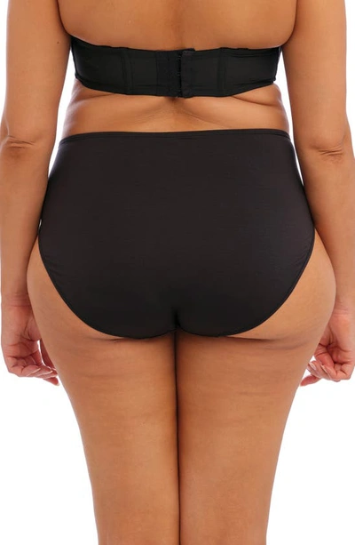 Elomi Full Figure Smooth Full Brief El4565 In Black