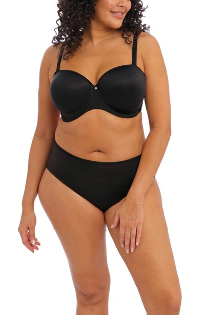 Elomi Full Figure Smooth Full Brief El4565 In Black