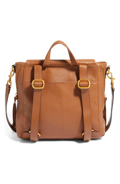 Shop Aimee Kestenberg No Bs Leather Backpack In Chestnut