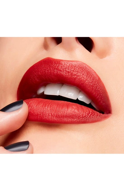 Mac Cosmetics Powder Kiss Velvet Blur Slim Lipstick In Devoted To Chili