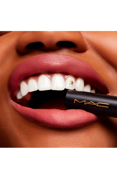 Mac Cosmetics Powder Kiss Velvet Blur Slim Lipstick In Peppery Pink