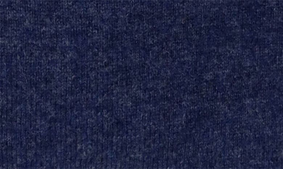 Lorenzo Uomo Quarter Zip Wool & Cashmere Sweater In Denim