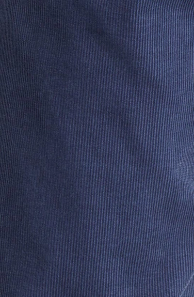 Shop Peter Millar Superior Soft Corduroy Five Pocket Pants In Ocean Blue