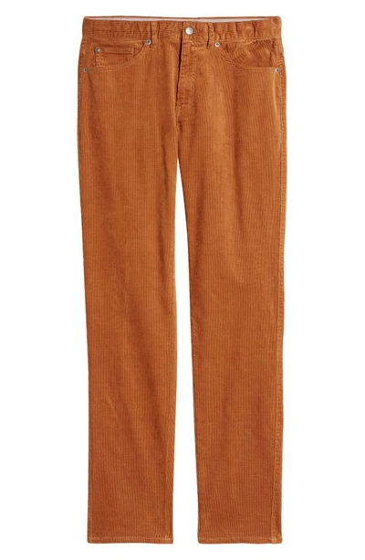 Shop Peter Millar Superior Soft Corduroy Five Pocket Pants In Gum Sole