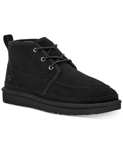 Shop Ugg Men's Neumel Chukka Boots In Black