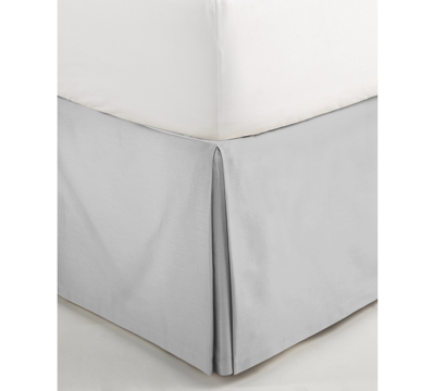 Shop Hotel Collection Glint Bedskirt, Queen, Created For Macy's In Silver
