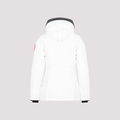 Shop Canada Goose Chelsea Parka Wintercoat In White