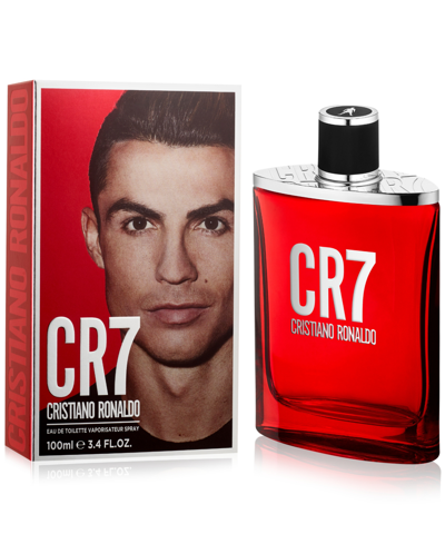 Shop Cristiano Ronaldo Men's Cr7 Eau De Toilette Spray, 3.4 Oz.