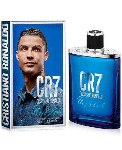 Shop Cristiano Ronaldo Men's Cr7 Play It Cool Eau De Toilette Spray, 1 Oz.