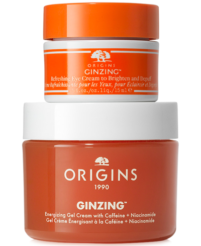Shop Origins 2-pc. Fun-to-glow Ginzing Radiance-boosting Moisturizer & Eye Cream Set