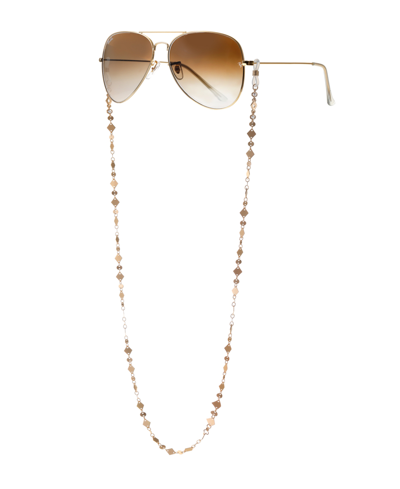 Shop Ettika Women's 18k Gold Plated Real Aces Glasses Chain In Gold-plated