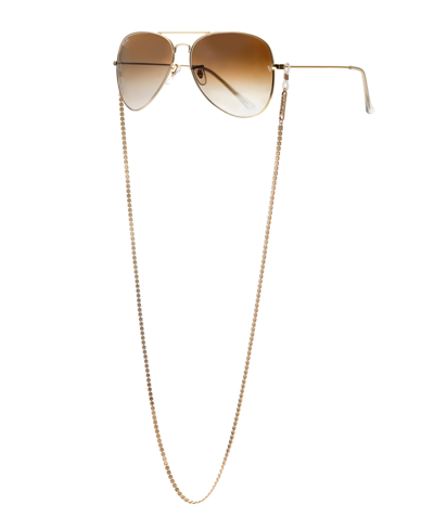 Shop Ettika Women's 18k Gold Plated Desert Dweller Glasses Chain In Gold-plated