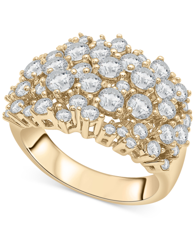 Wrapped In Love Diamond Scatter Cluster Ring (2 Ct. T.w.) In 14k Gold ...