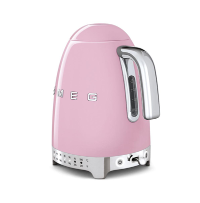 Shop Smeg Variable Temperature Kettle In Pink