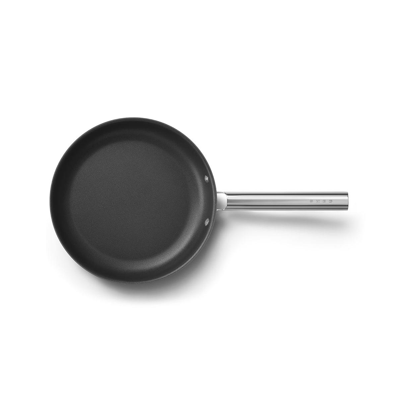 Shop Smeg Nonstick Fry Pan - 11 Inch In Black