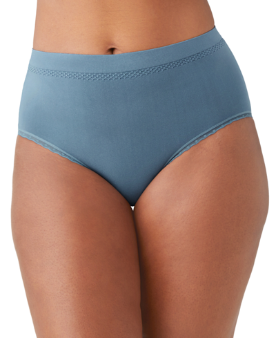 Shop Wacoal Women's B-smooth Brief Seamless Underwear 838175 In Bluestone