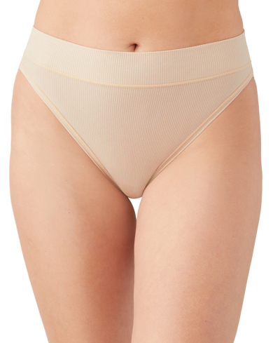 Shop Wacoal Women's Balancing Act High-cut Brief Underwear 871349 In Sand