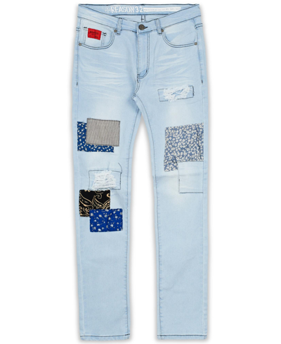Shop Reason Men's High Brook Denim Jeans In Blue