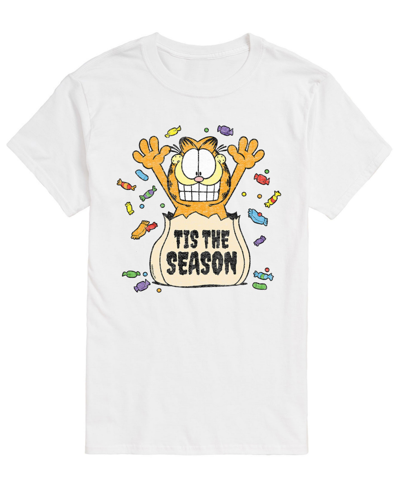 Shop Airwaves Men's Garfield Tis The Season T-shirt In White