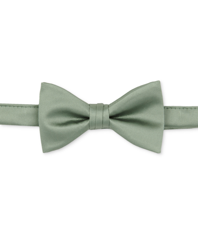 Shop Construct Men's Satin Pre-tied Bow Tie In Ivy
