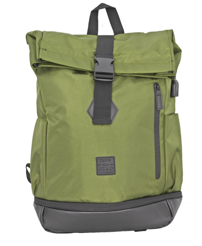 Shop Save The Ocean Men's Ballistic Expandable Backpack In Olive