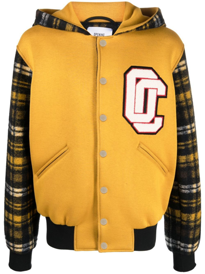 Shop Opening Ceremony Logo-patch Jacket In Yellow