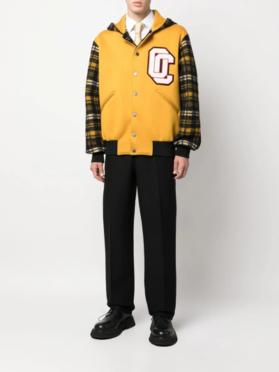 Shop Opening Ceremony Logo-patch Jacket In Yellow