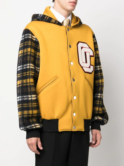 Shop Opening Ceremony Logo-patch Jacket In Yellow