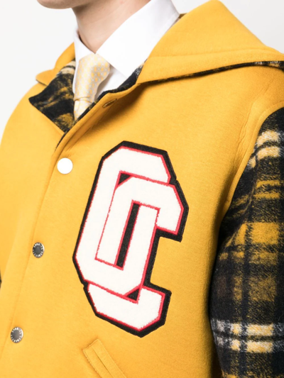 Shop Opening Ceremony Logo-patch Jacket In Yellow