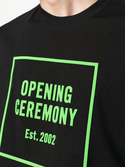 Shop Opening Ceremony Logo-print T-shirt In Black