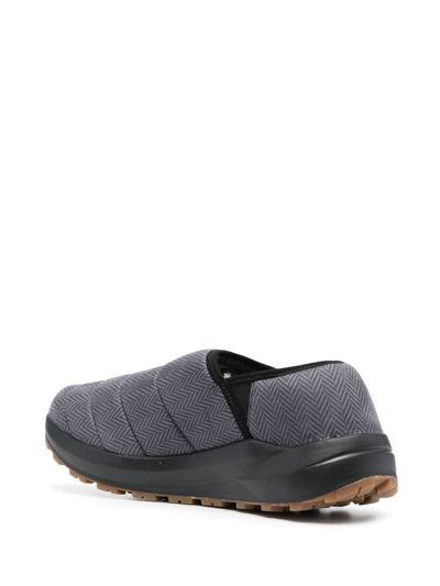 Shop Rossignol Chalet Quilted Slippers In Grey