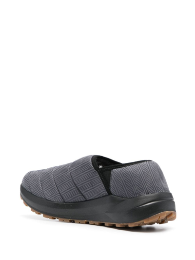 Rossignol Chalet Quilted Slippers In Grey
