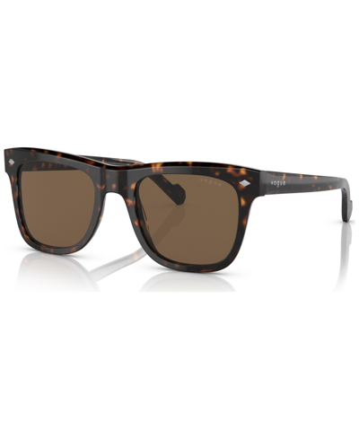 Shop Vogue Men's Sunglasses, Vo5465s51-x In Dark Havana
