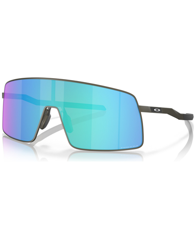 Shop Oakley Men's Sunglasses, Oo6013-0436 In Satin Lead
