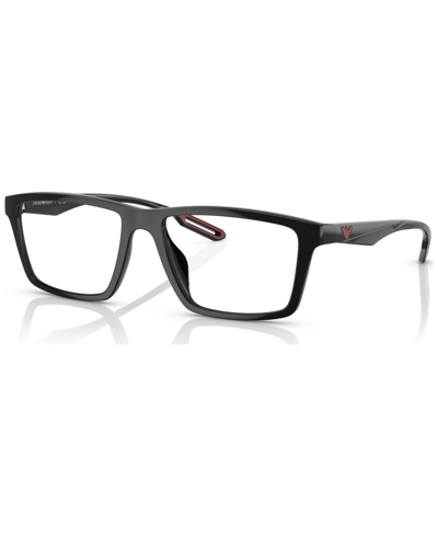 Shop Emporio Armani Men's Sunglasses, Ea4189u55-x In Shiny Black