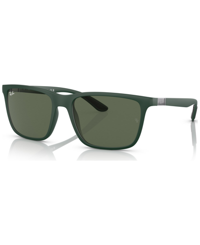Ray Ban Men's Sunglasses, Rb438558-x In Matte Green