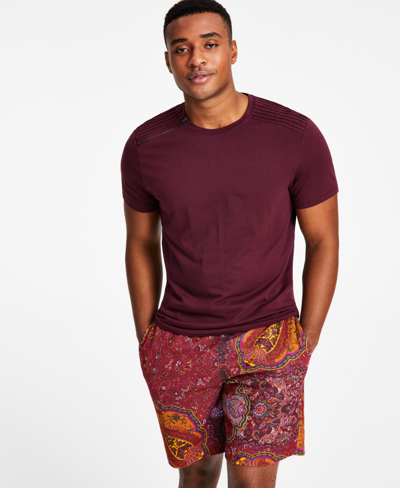 Inc International Concepts I.n.c. International Concepts Men's Zip T-shirt,  Created For Macy's In Port | ModeSens