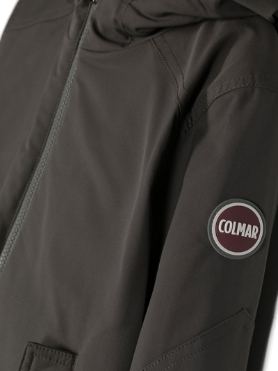 Shop Colmar Zip-up Jacket In Grey