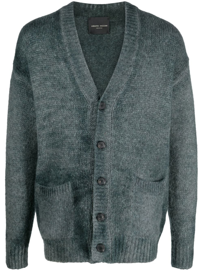 Roberto Collina Knit Button-up Cardigan In Green | ModeSens