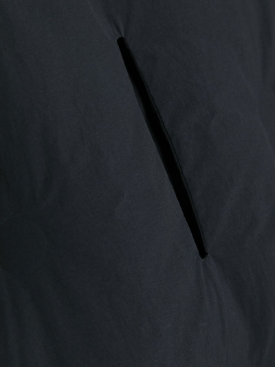 Maison Margiela Ribbed Cashmere Scarf In Black